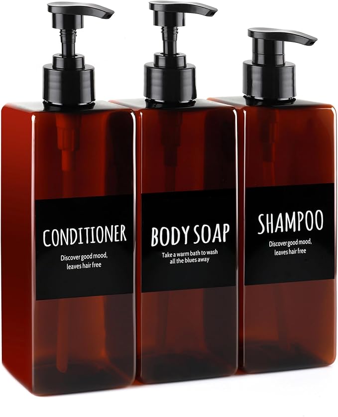 Shampoo and Conditioner Dispenser by Unknown