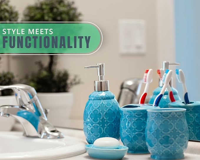 Comfify 4-Piece Bathroom Accessory Set - Image 7