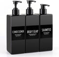 Deroanbot 3 Black Plastic Bottles and Pump by Unknown