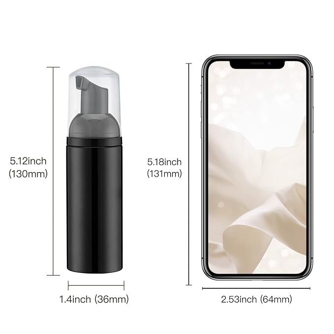 2oz Foam Pump Bottle Empty Travel Foaming Dispenser - Image 5