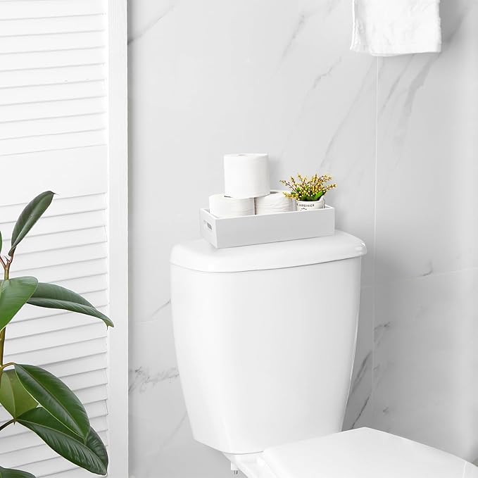 ALELION White Bathroom Basket - Image 3