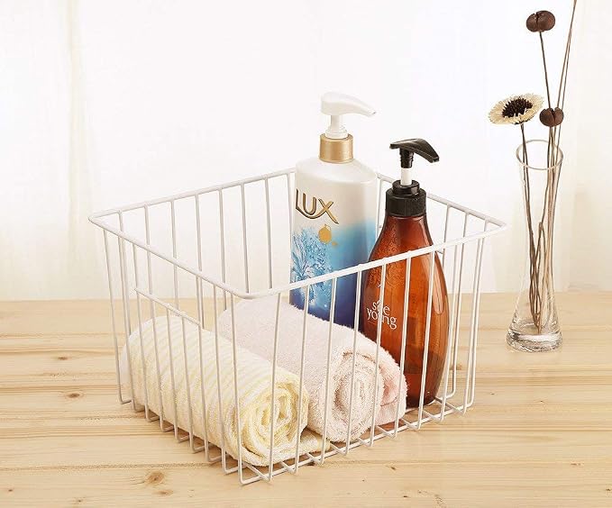 SANNO Freezer Baskets Freezer Wire Storage Basket, Organizer Food Storage Bin - Image 5
