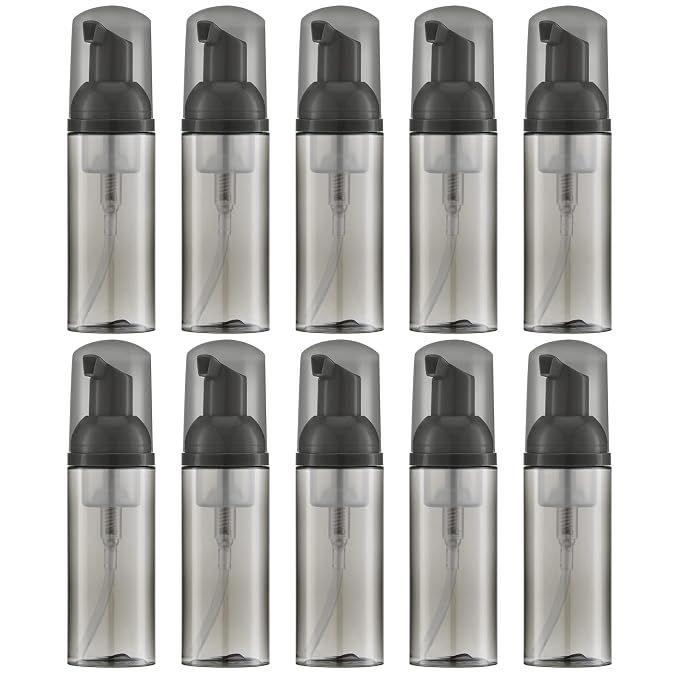 2oz Foam Bottle Empty Foaming Pump Dispenser by HOME