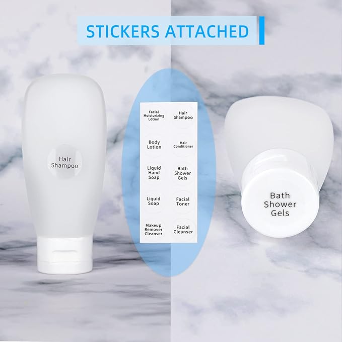 TSA Approved Travel Bottles Set - Image 2