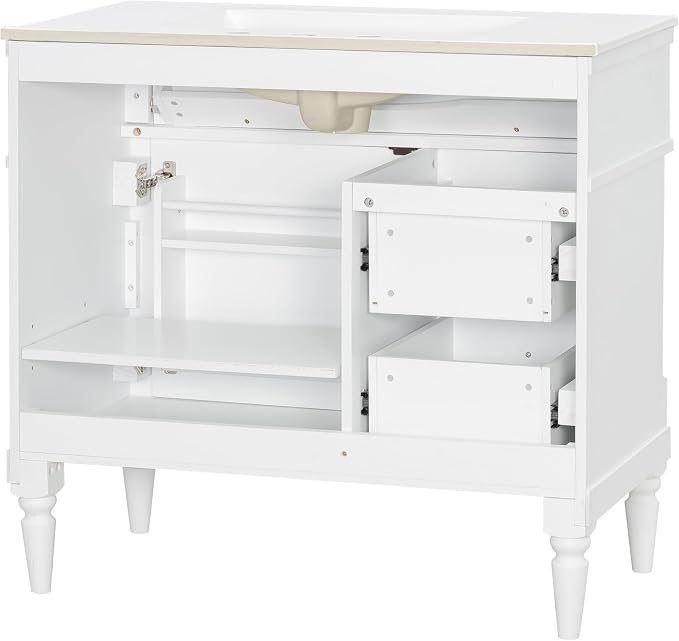 Harper & Bright Designs 36" Bathroom Vanity - Image 9