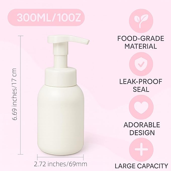 Plastic Foaming Hand Soap Dispenser, Toddler Bar Soap Cute Kids Dispenser - Image 2