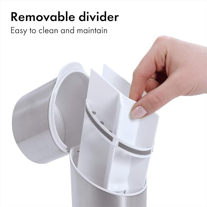 OXO Good Grips Stainless Steel Toothbrush Organizer, Bathroom Organizer and - Image 3