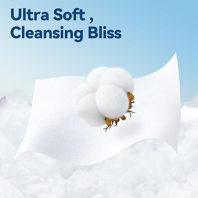 Winner Soft Face Towels, 100% USDA Biobased Facial Towels, Unscented - Image 5