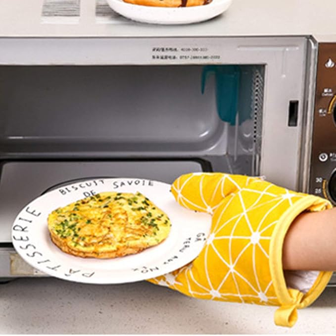 Oven Mitts and Potholders BBQ Gloves-Oven Mitts and Pot Holders - Image 3