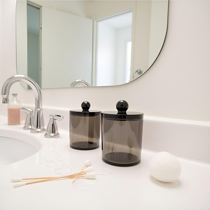 WEISHI 4 Pack Qtip Holder Dispenser - Image 3