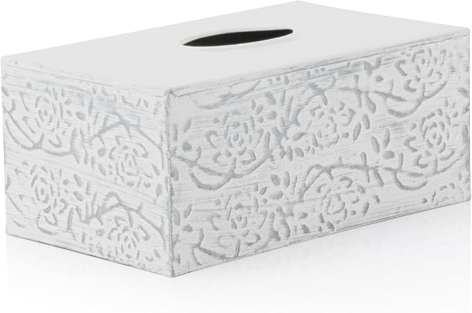 Modern Farmhouse Decorative Tissue Box Holder - Image 6