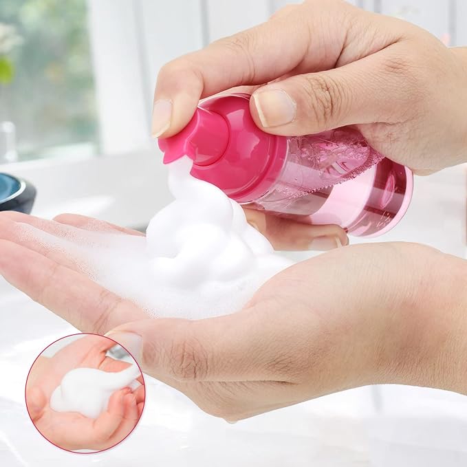 2oz Foam Bottle Empty Foaming Pump Dispenser - Image 2
