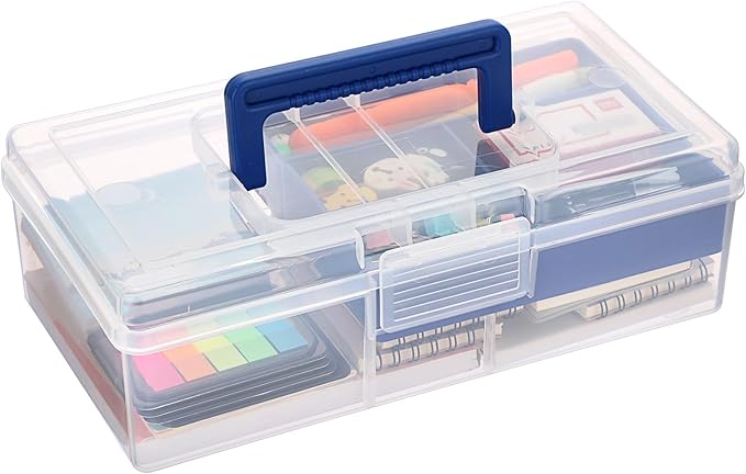 JUXYES Plastic Carry Storage Box by JUXYES