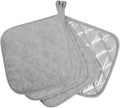 meioro 4-Pack Pot Holders for Kitchen High Heat Resistant Potholder, 100% by meioro