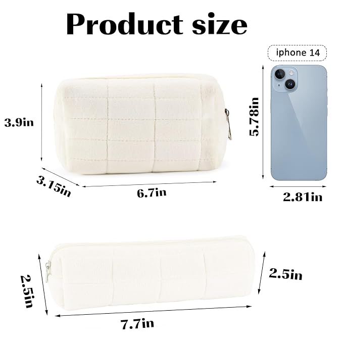 ZLFSRQ 2Pcs Pencil Case Cute Pencil Pouch - Image 4