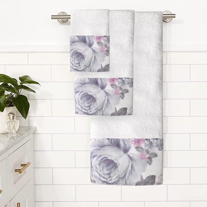Zahari Home Michelle 3 Piece Bath Towel Set - Image 2