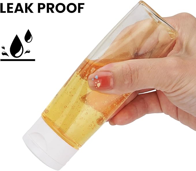 Travel Bottles for Toiletries 9 PCS 3.4oz TSA Approved Travel Size Containers - Image 6