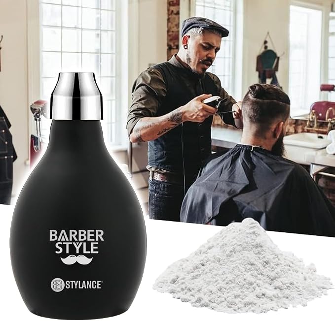 2 Pieces Barber Powder Spray Bottle, Powder Puff Bottle, Barber Powder Pump - Image 4