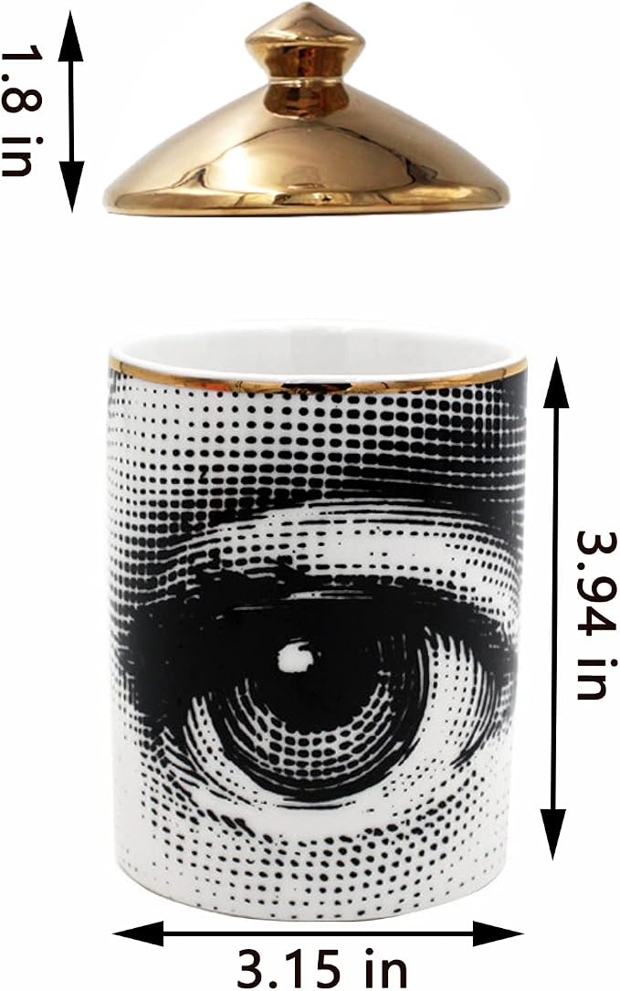 Big Eye Starry Sky Aromatherapy Candle Jar - Image 2