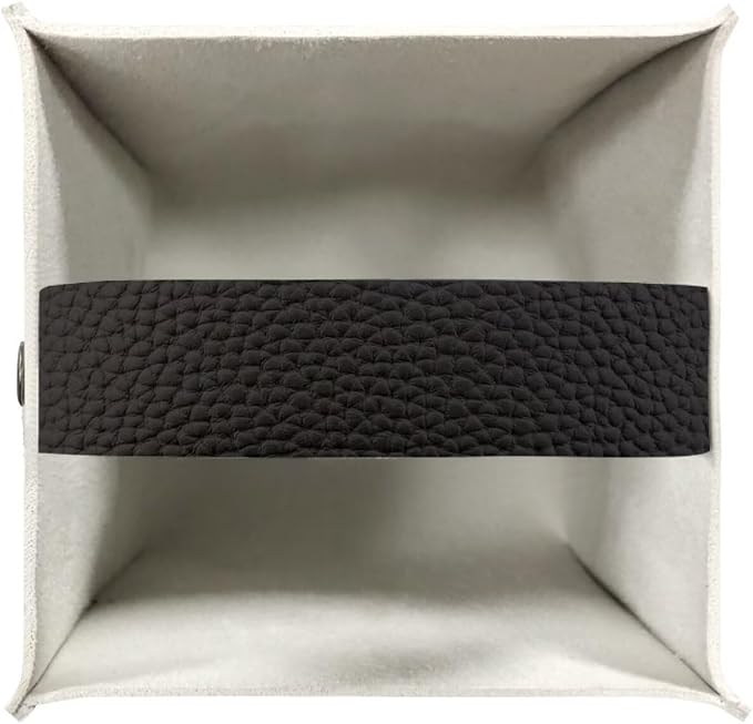 250 Years Tissue Box Holder Waterproof PU Leather Square Modern Tissue Box Cover - Image 3