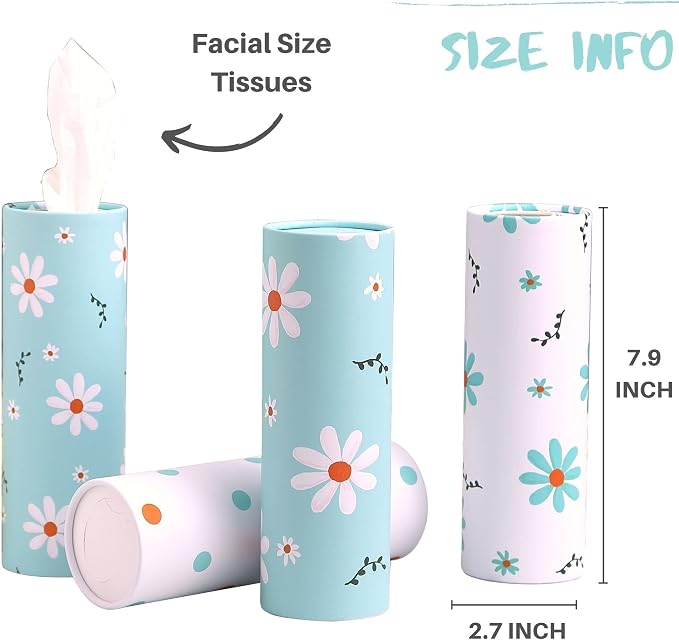 Car Tissue Holder with Facial Tissues Bulk - Image 2
