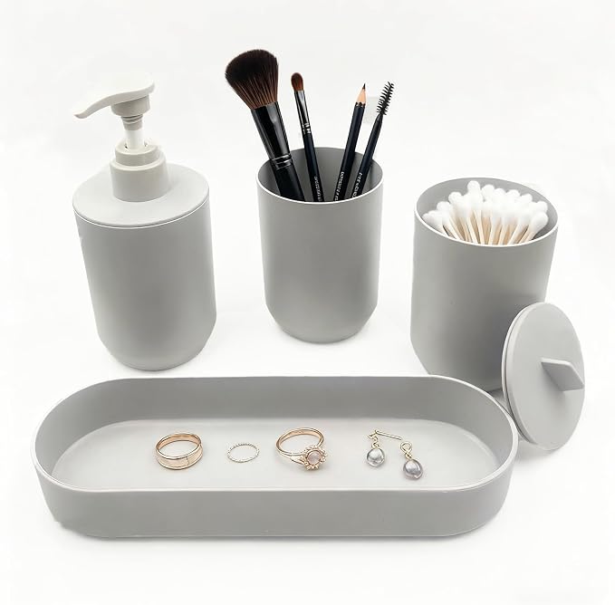 LGURT-4-piece Bathroom Accessories Set, by LGURT