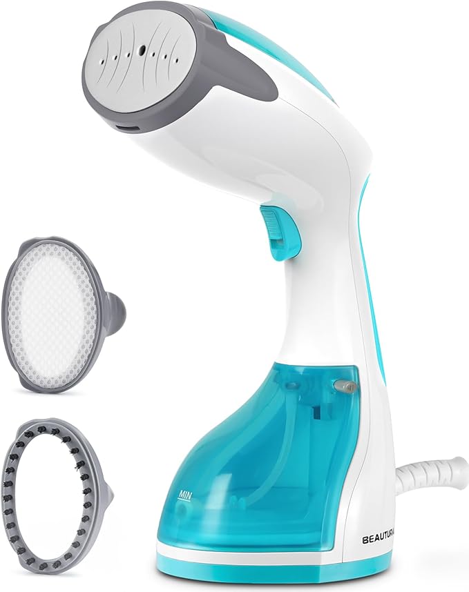 BEAUTURAL Steamer for Clothes, Portable Handheld Garment Fabric Wrinkles Remover by BEAUTURAL
