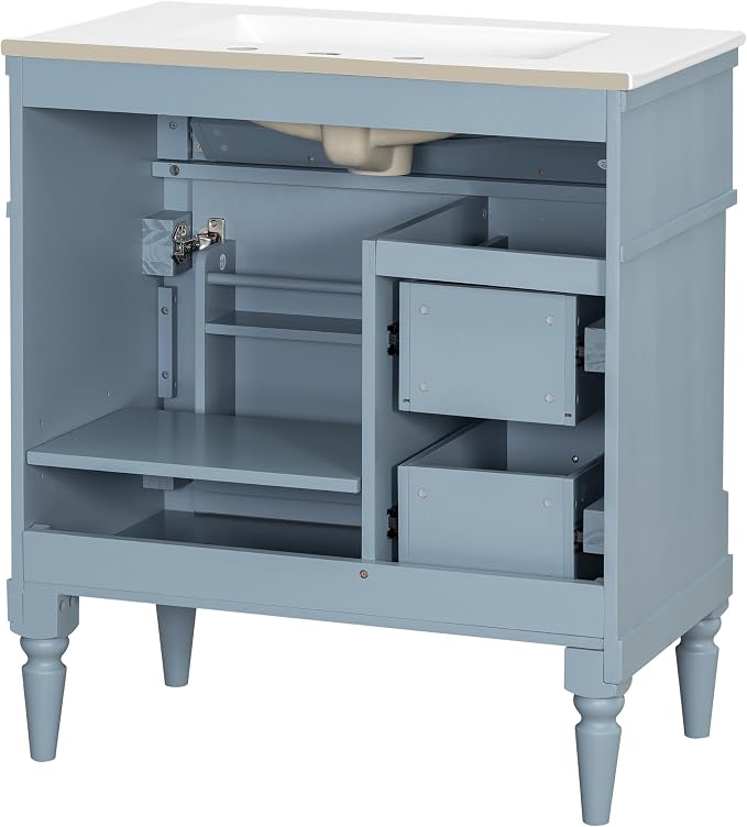 Harper & Bright Designs 30" Bathroom Vanity - Image 9