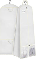 SLEEPING LAMB 72" Bridal Wedding Gown Dress Garment Bag 15" Gusseted Garment by SLEEPINGLAMB