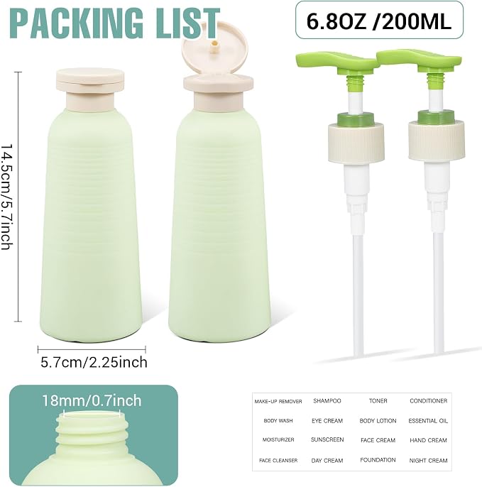 6.7oz Travel Shampoo Bottle - Image 5