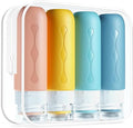 Gemice Travel Bottles for Toiletries, Tsa Approved, Travel Size Containers by GemiceBeautyTools