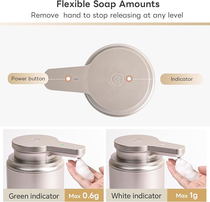 LAOPAO Automatic Soap Dispenser, Foaming Hand Soap Dispenser - Image 3