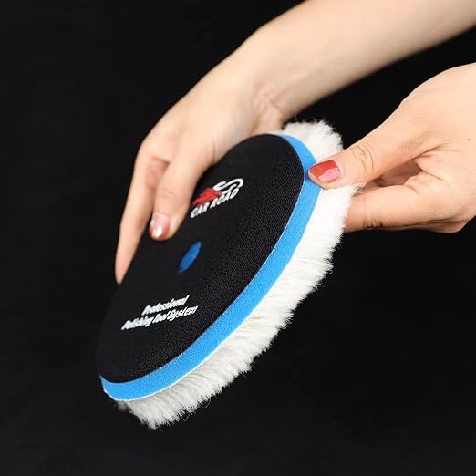 7" Buffing Polishing Pads, Compound Buffing Sponge and Woolen Pads, Cutting - Image 7