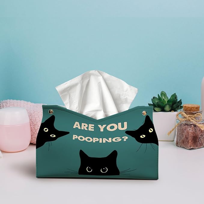 Funny Rectangle Tissue Box Cover - Image 2