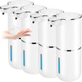 4 Pack Automatic Soap Dispensers, 12.8oz/380ml USB Touchless Automatic Foaming by VZZNN