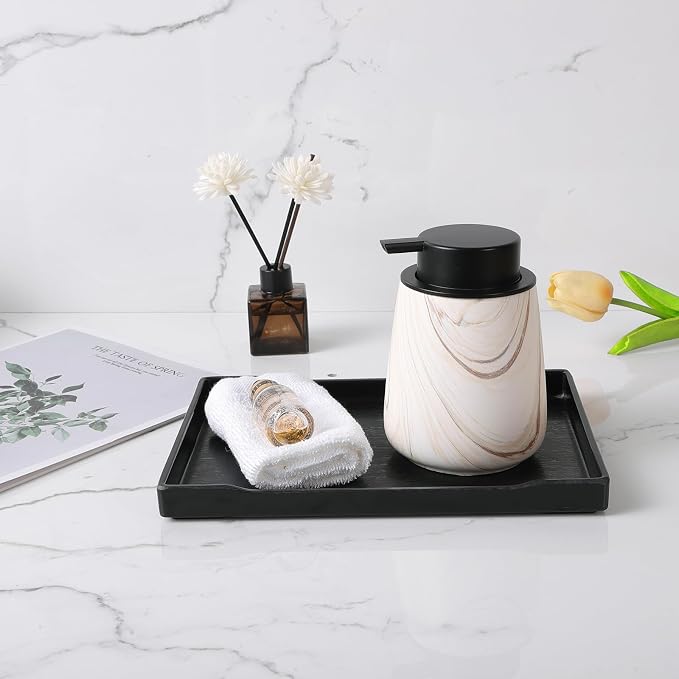 12Oz Ceramic Liquid Soap Dispenser - Image 2