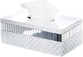 Creative Scents Quilted Mirror Rectangle Tissue Box Cover by CreativeScents