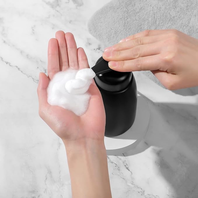 Foaming Hand Soap Dispenser Ceramic Jar Foam Dish Soap Dispenser - Image 3