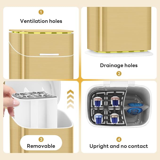 Toothbrush Holder with Cover - Image 5