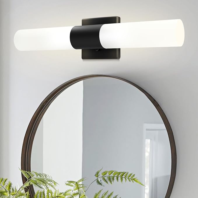 Kalium Bathroom Wall Sconces Set of Two, 21 Inch Modern Vanity Lights - Image 9