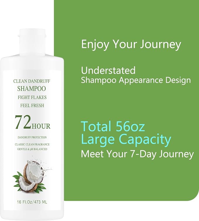 Cruise Empty Shampoo Bottles: 56oz in Total Leak-Proof - Image 3