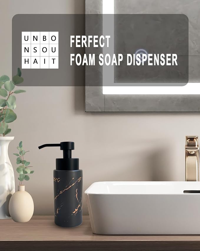 9.5 Oz Foaming Soap Dispenser for Bathroom, Kitchen Foam Soap Dispenser - Image 4