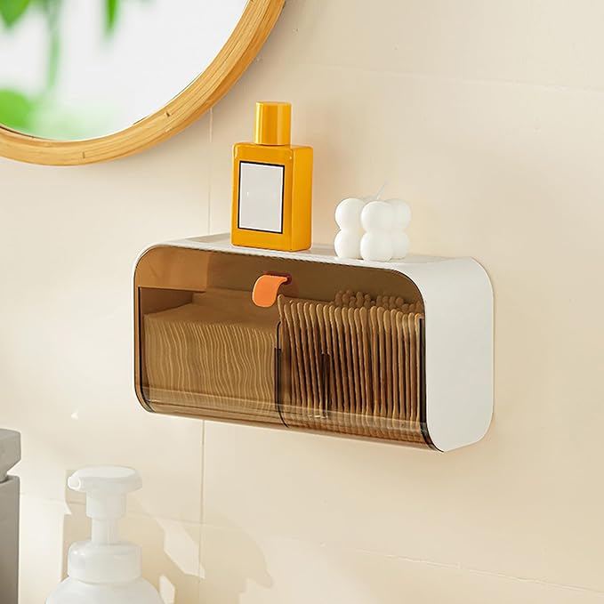 MORNITE Pad Holder for Bathroom, Sanitary Napkins Organizer, Feminine Tampons by MORNITE