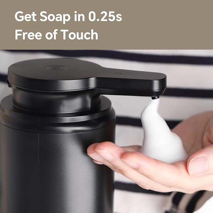 Automatic Foaming Soap Dispenser, Rechargeable Touchless Foam Hand Soap - Image 2