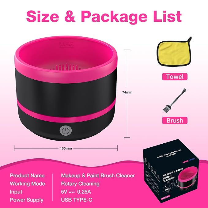 Electric Paint Brush Cleaner, Rinser Cup, Brush Rinser - Image 9