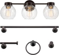 Globe Electric 63000202 5-Piece All-in-One Bathroom Accessory Set by GlobeElectric