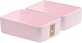 Large Shallow Organizing Baskets 15x11x5.1 Inches by MiniArkStorageBasketsHome