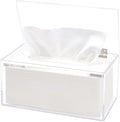 Wipes Holder Container Refillable, Acrylic Dispenser Box by DELIPPLY