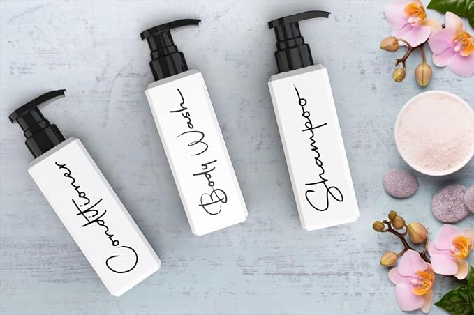 Spa-Inspired Refillable Shampoo and Conditioner Bottles - Image 9