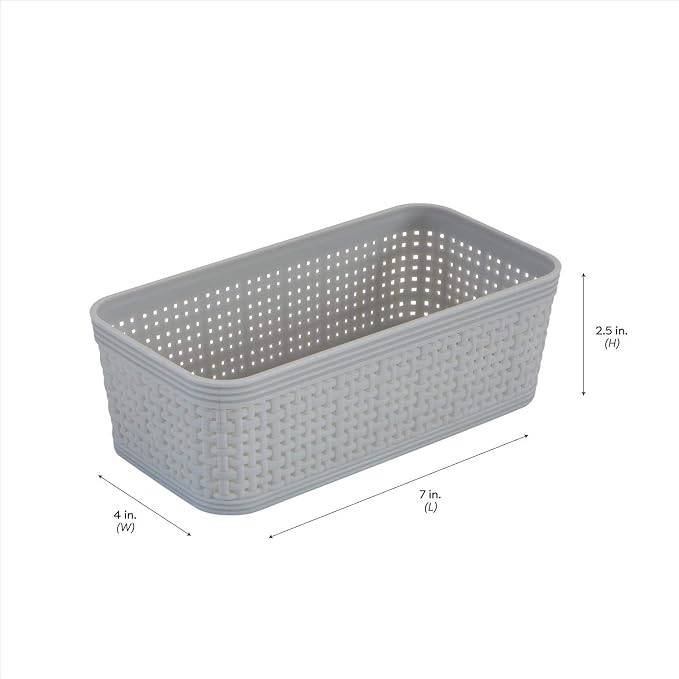 Simplify 10 Piece Organizing Set | Multiple Size Bins | Multipurpose | Office | - Image 8